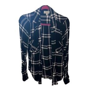 Woman’s lucky brand flannel